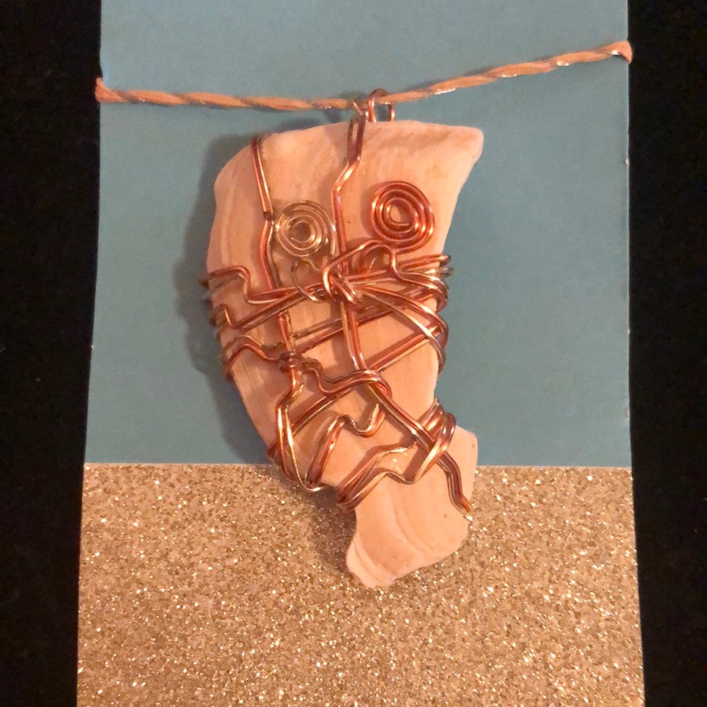 Captiva Beach shell handcrafted necklace
